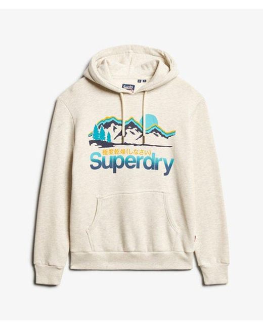 Superdry Multicolor Great Outdoors Graphic Hoodie for men