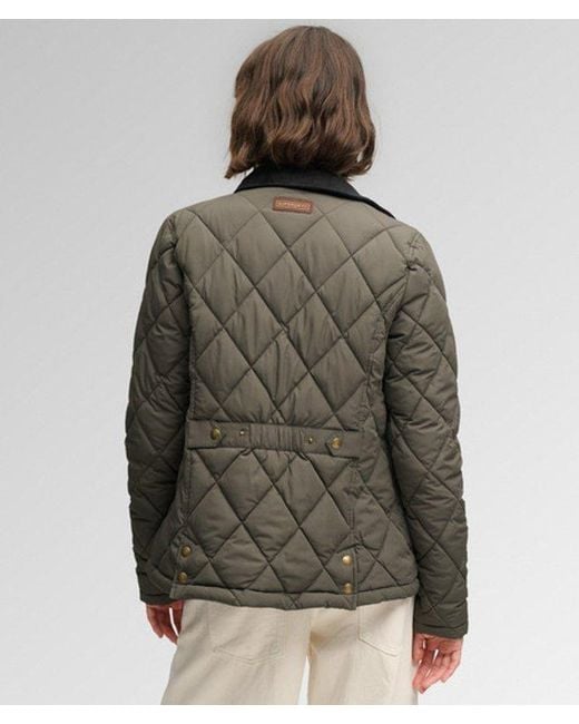 Superdry Gray & Co Cord Trimmed Liner Jacket