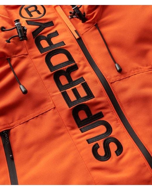 Superdry Orange & Co Hooded Ultimate Embroidered Sd Windbreaker Jacket for men
