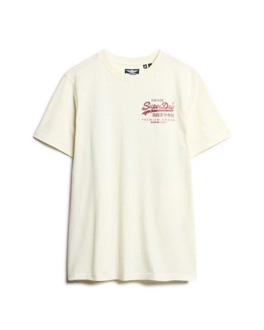 Superdry White & Co Tokyo Graphic T-shirt for men