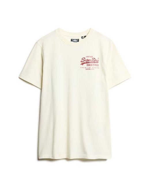 Superdry White & Co Tokyo Graphic T-shirt for men