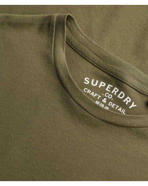 Superdry Green Classic Essential Top for men