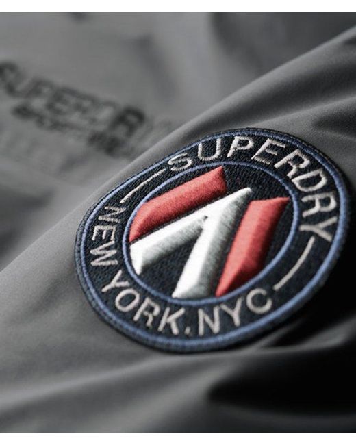 Superdry Gray & Co City Padded Bomber Jacket for men