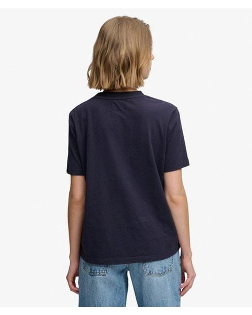 Superdry Blue & Co Crest Embellished T-shirt