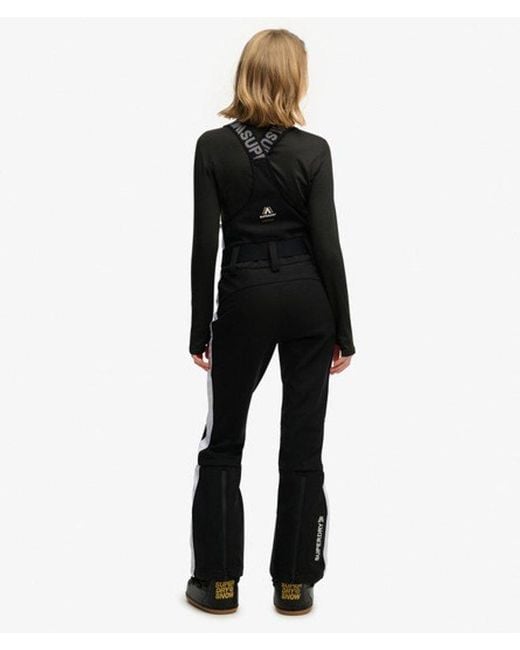 Superdry Black & Co Luxe Ski Dungarees