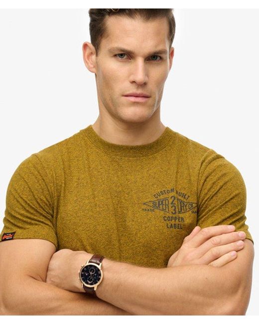 Superdry Green & Co Copper Label Relaxed T-shirt for men
