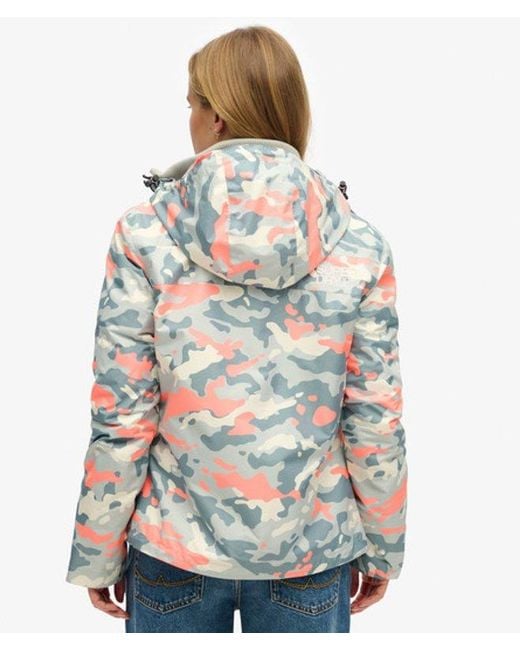 Superdry Gray & Co Hooded Mountain Windbreaker Jacket