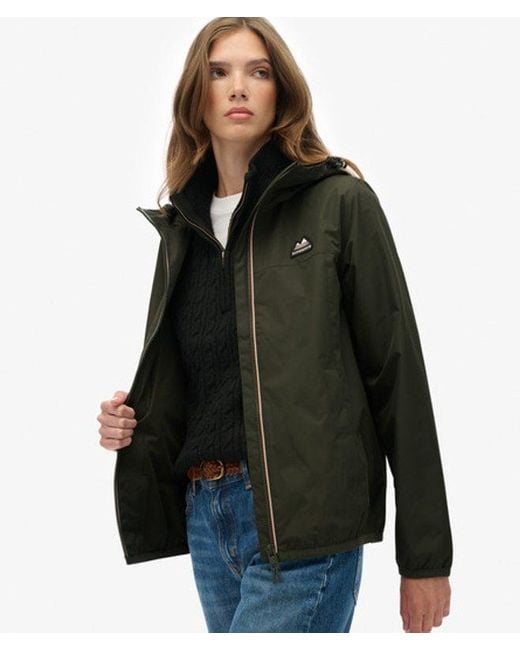 Superdry Green & Co Essential Tri Windbreaker Jacket