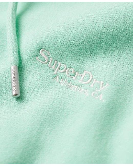 Superdry Green Essential Logo Hoodie