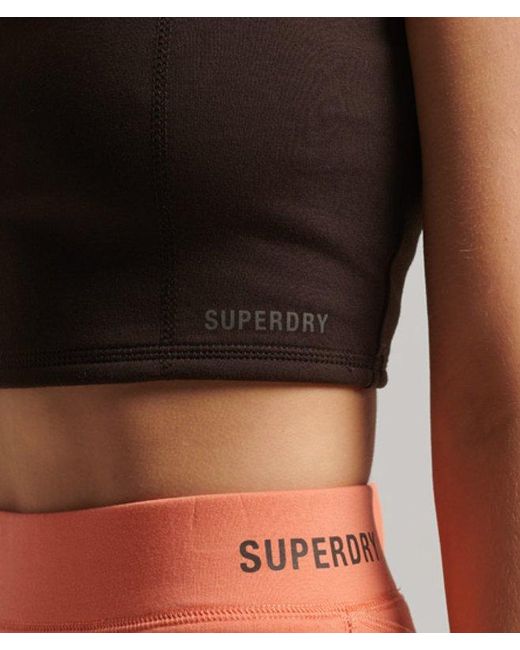 Superdry Black & Co Tech Bra Top