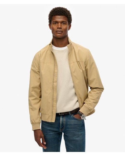 Superdry Natural Nylon Harrington Jacket for men