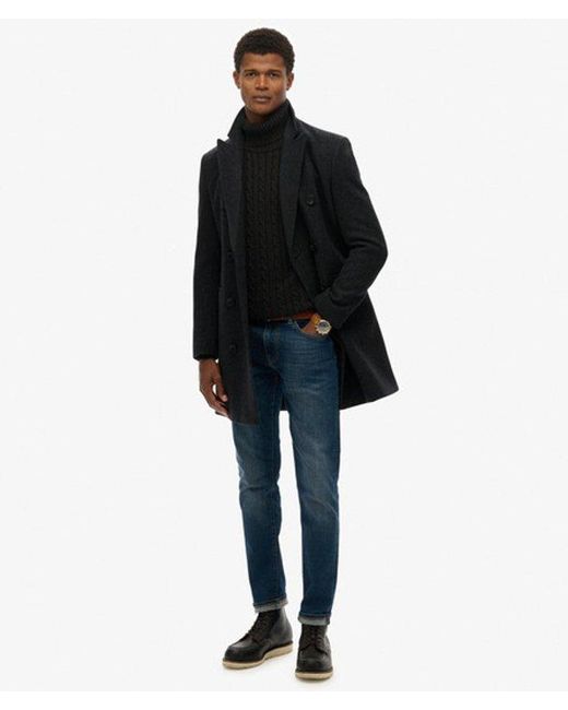 Superdry Black & Co The Merchant Store - Town Coat for men