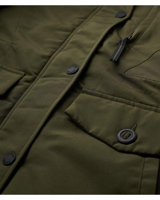 Superdry Black & Co Everest Parka Coat