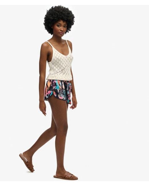 Superdry White & Co Printed Beach Shorts