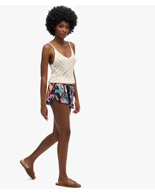 Superdry White & Co Printed Beach Shorts