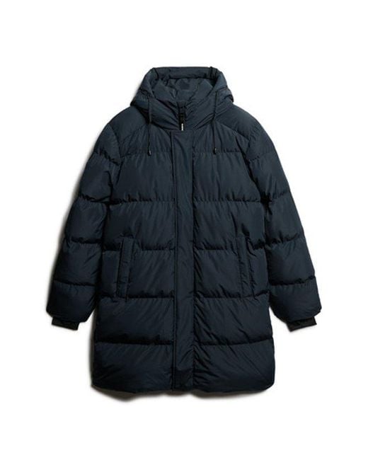 Doudoune à capuche sports Superdry pour homme en coloris Blue