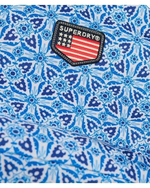 Superdry Blue & Co Classic Patch Montana Backpack