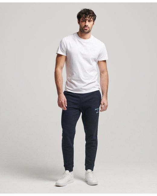 Superdry Core Sport Joggers Navy in Blue for Men | Lyst