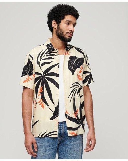 Pour des s chemise hawaïenne Superdry pour homme en coloris White