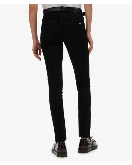 Superdry White & Co Organic Cotton Mid Rise Skinny Jeans