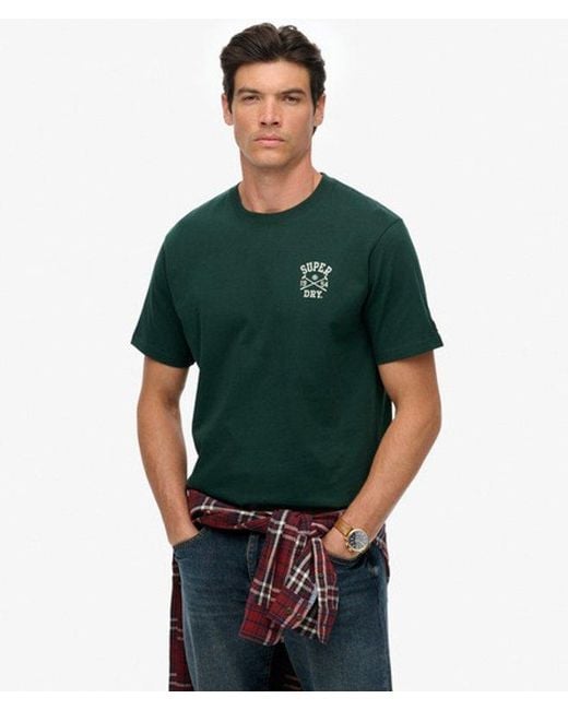 Superdry Green & Co Athletic Club T-shirt for men