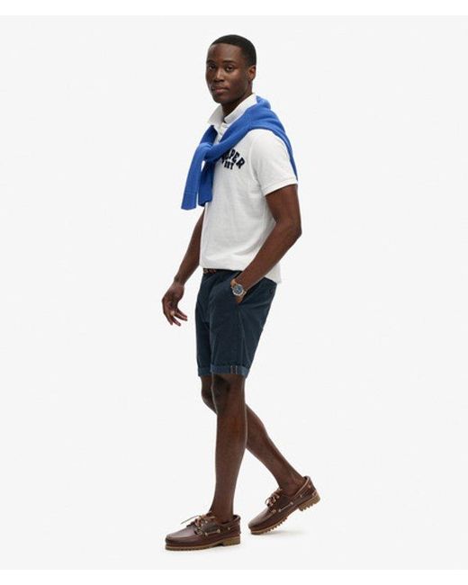 Superdry Blue & Co Premium Regular Chino Shorts for men