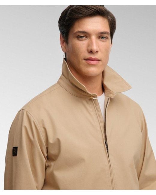 Superdry Brown & Co Collared Harrington Jacket for men