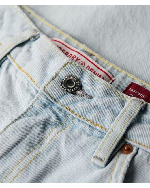 Superdry White & Co Organic Cotton Wide Leg Jeans