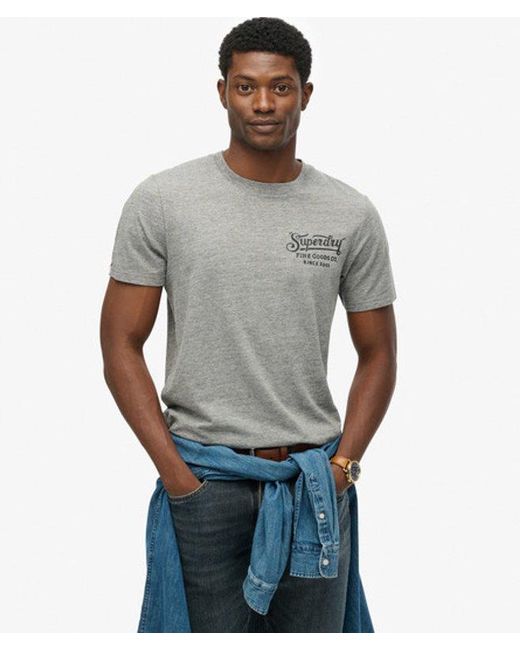Superdry Gray & Co Outdoor Co T-shirt for men