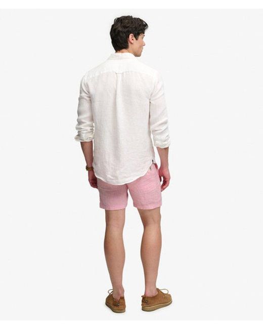 Superdry White & Co The Merchant Store - Linen Shorts for men