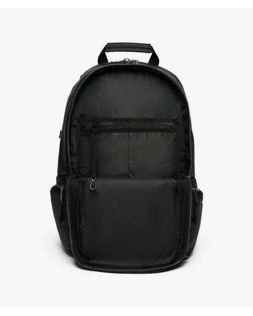Superdry Black & Co Ladies Tarp Rucksack