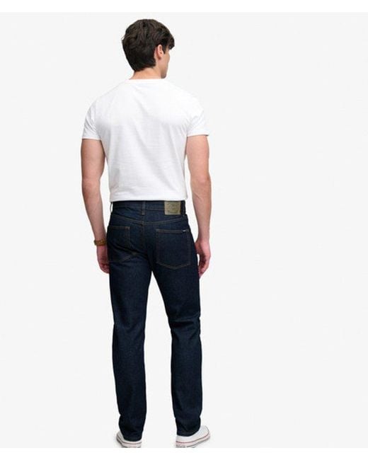 Superdry White & Co Organic Cotton Vintage Slim Straight Jeans for men