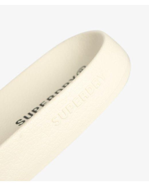 Superdry Natural & Co City Luxe Pool Sliders