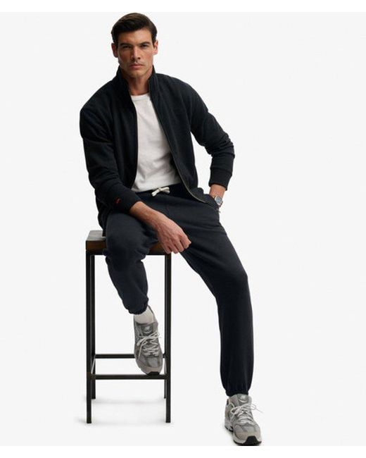 Superdry Black & Co Essential Logo Classic joggers for men