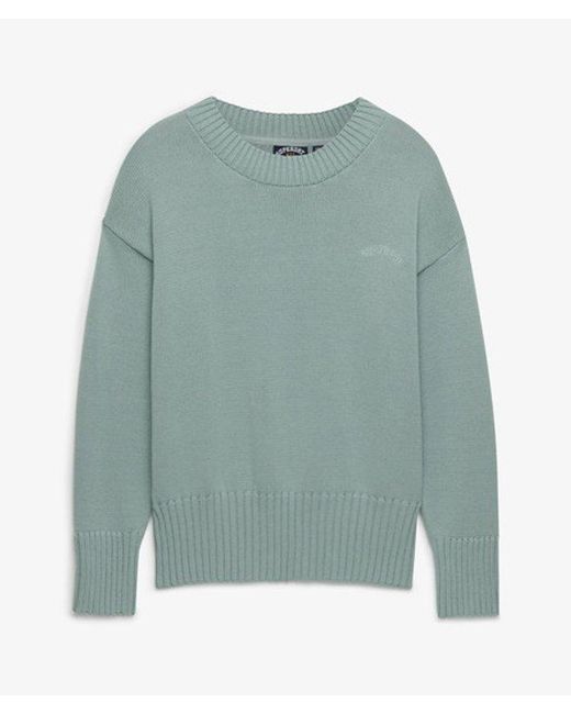 Superdry Green & Co Essential Crew Neckline Jumper
