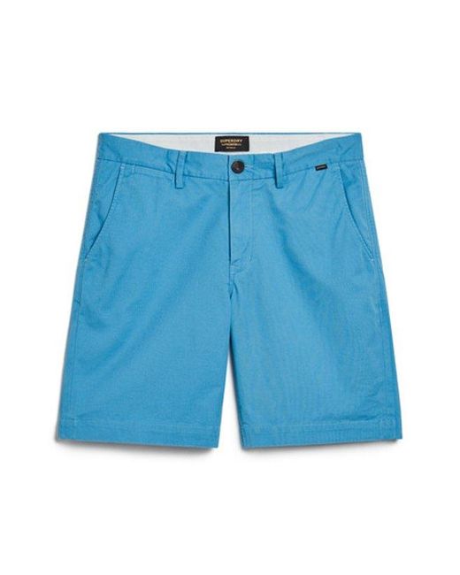 Superdry Blue & Co Stretch Chino Shorts for men