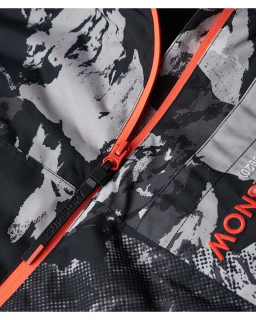 Superdry Black & Co Ski Freestyle Core Jacket for men