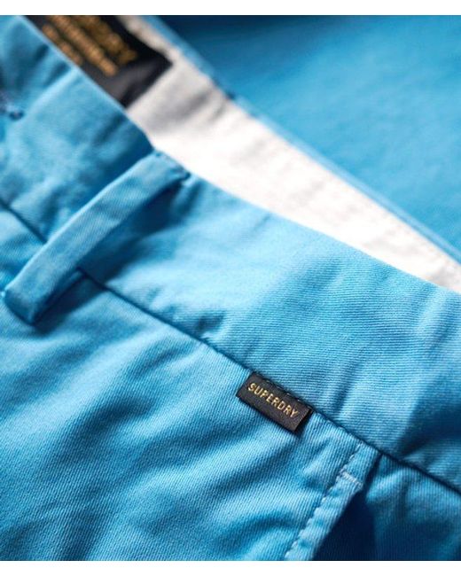 Superdry Blue & Co Stretch Chino Shorts for men