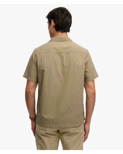 Superdry Natural & Co Cabana Short Sleeve Shirt for men
