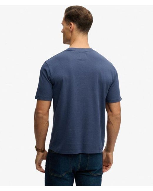 Superdry Blue & Co Athletic Essentials T-shirt for men