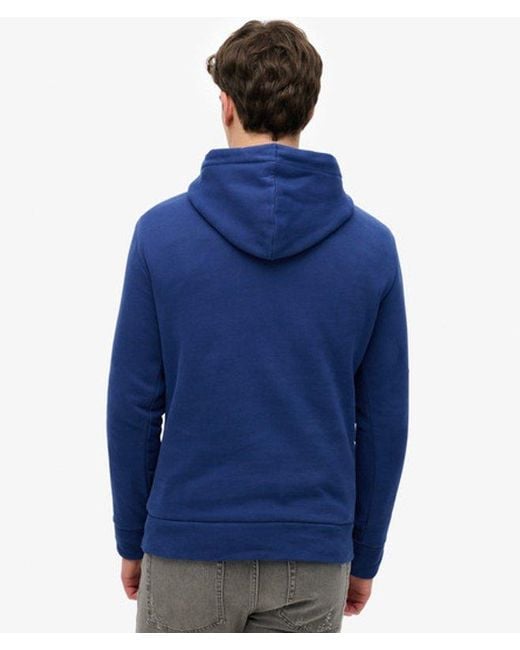 Superdry Blue Mountain Hoodie for men