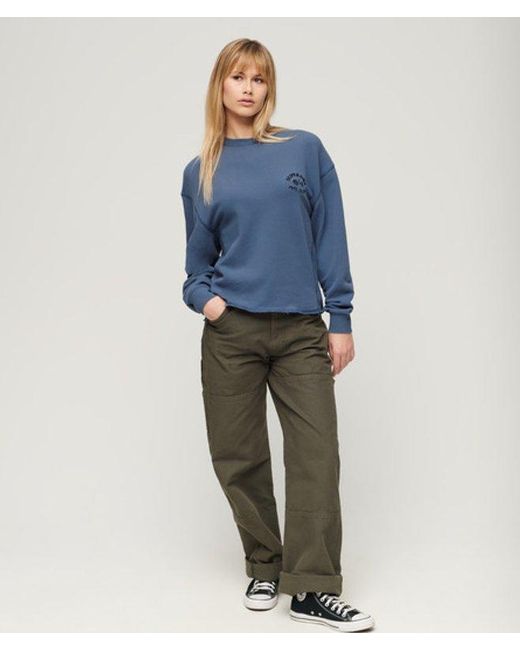 Superdry Blue & Co Athletic Essentials Sweatshirt