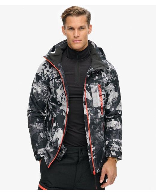 Superdry Black & Co Ski Freestyle Core Jacket for men