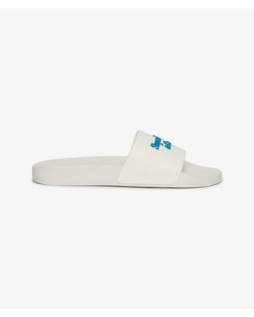 Superdry White & Co Company Logo High Build Sliders for men