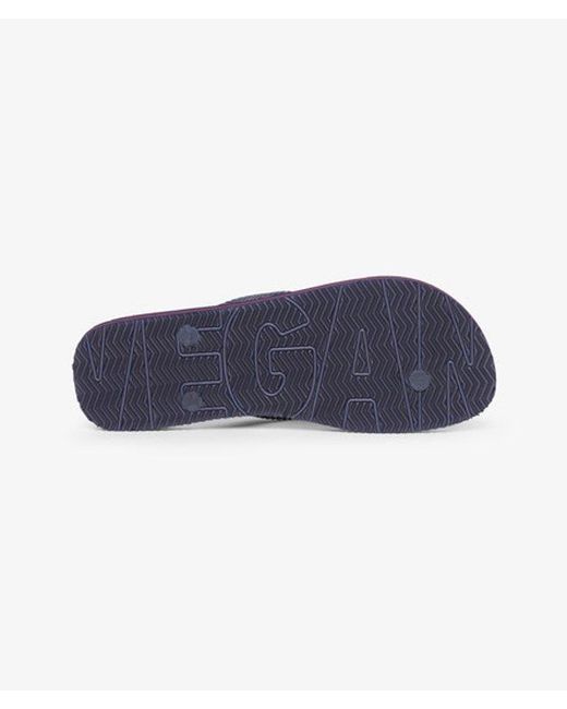 Superdry Red & Co Classic Embossed Vegan Flip Flops for men