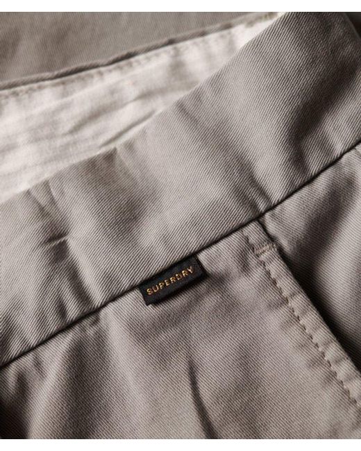 Superdry Gray & Co Stretch Chino Shorts for men