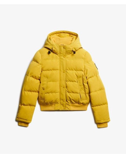 Superdry Yellow & Co Everest Bomber Jacket