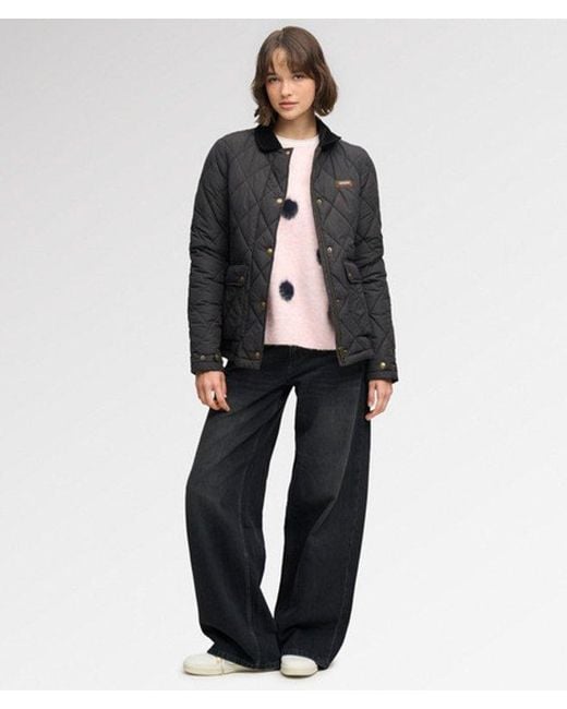 Superdry Gray & Co Cord Trimmed Liner Jacket