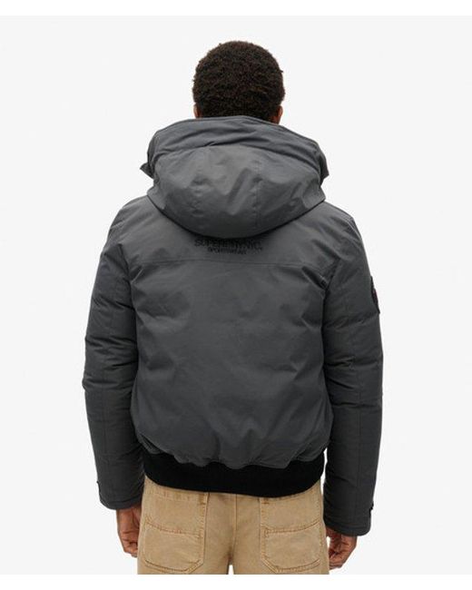 Superdry Gray & Co City Padded Bomber Jacket for men
