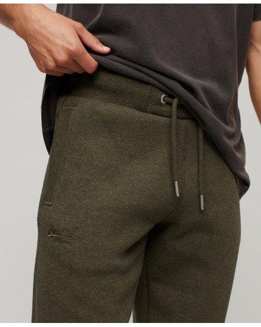 Superdry Green Essential Logo joggers for men